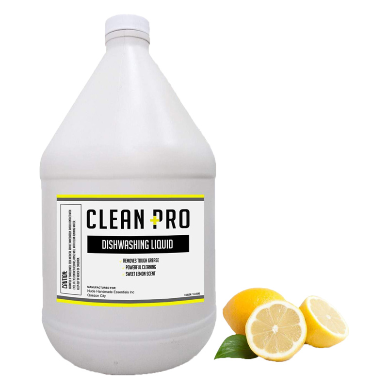 Clean Pro Dishwashing Liquid (with sweet lemon scent)