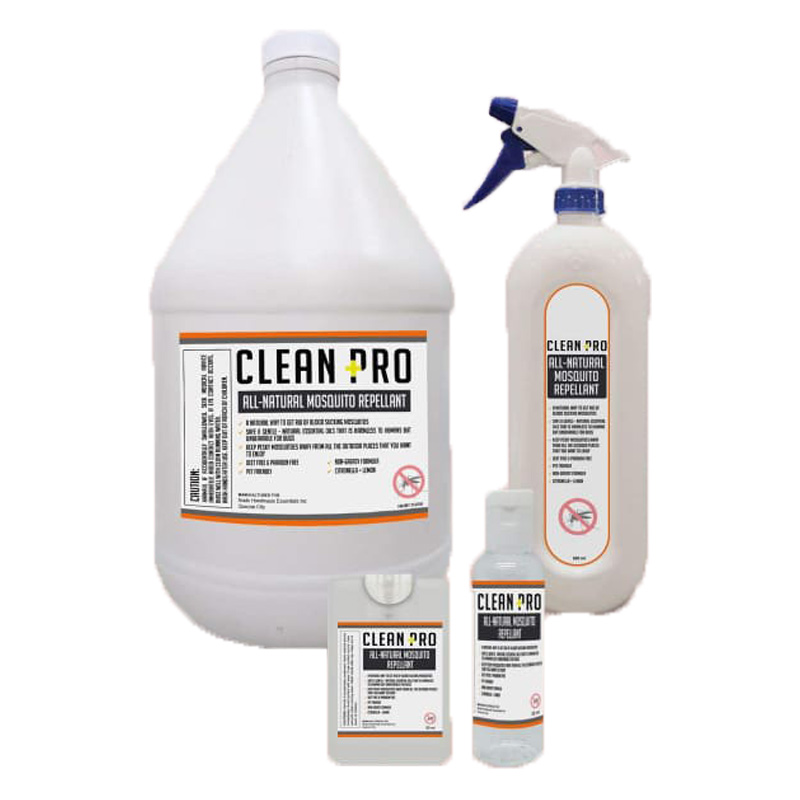 Clean Pro All Natural Mosquito Repellant