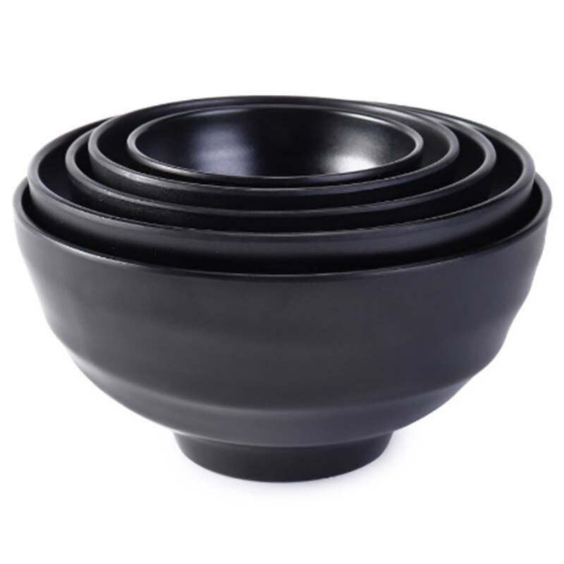 Trustrade – Melamine Black Bowl