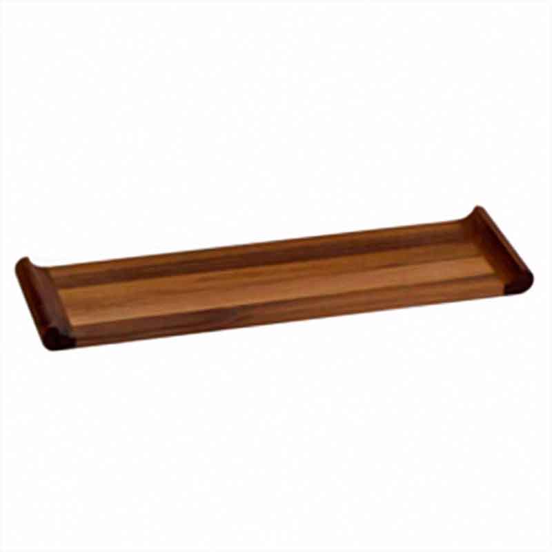 Craster – Long Walnut Canape Plinth