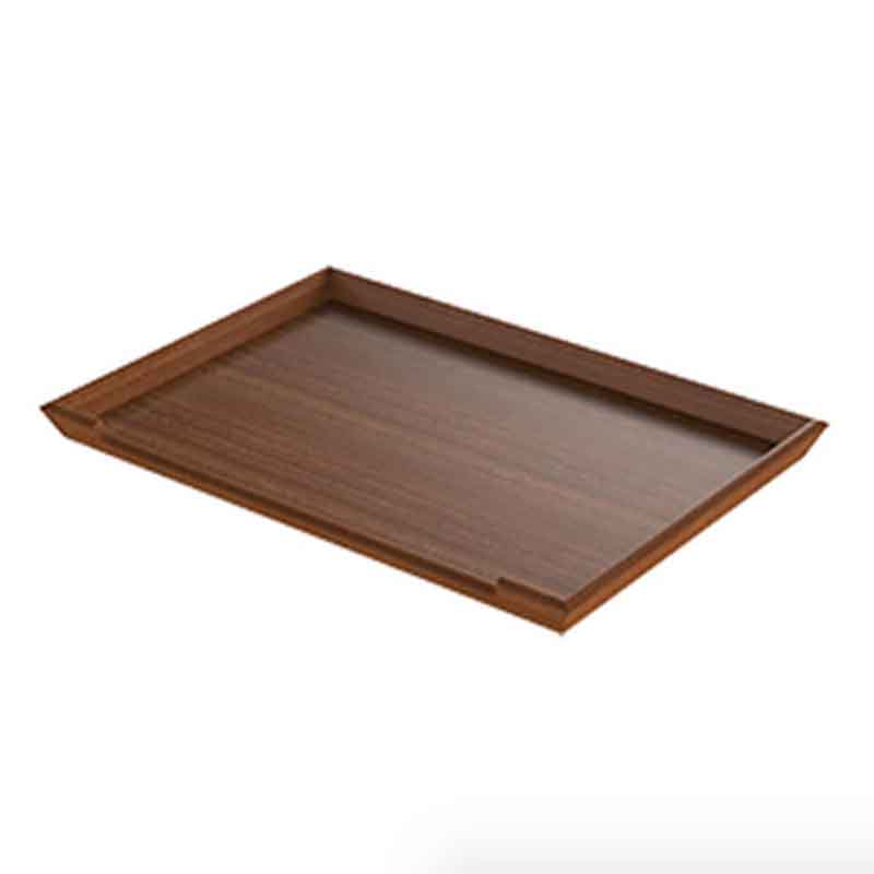 Craster – IN-ROOM DINING Mahogany Self-Service Tray