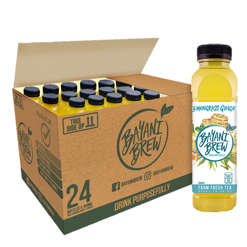 Bayani Brew Lemongrass Ginger 1 Case (24 bottles)