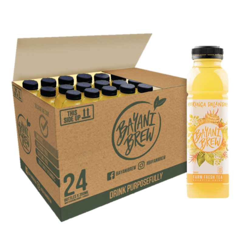 Bayani Brew Lemongrass Moringa Dalandan 1 Case (24 bottles)