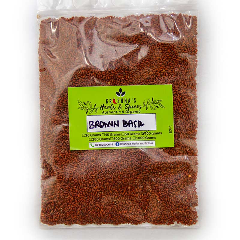 Brown Basil Seeds