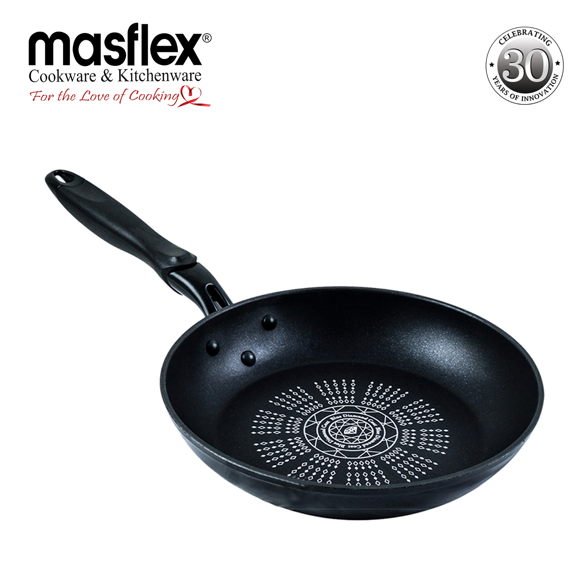 Masflex – Aluminum Non-Stick Diamond Fry Pan