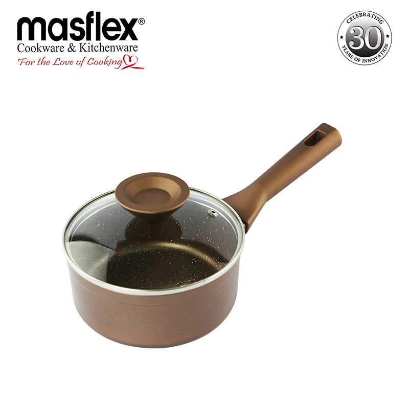 Masflex – Elegance Induction Saucepan with Glass Lid