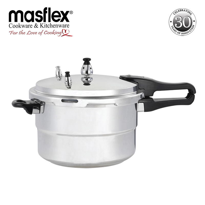 Masflex – Aluminum Pressure Cooker With Steamer
