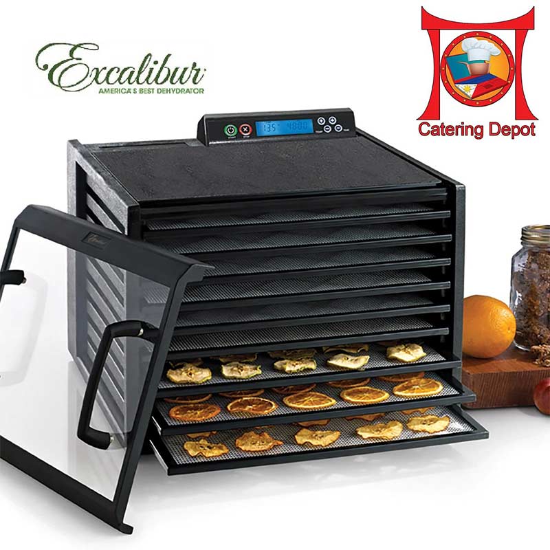 Excalibur 9-Tray Dehydrator w/ Timer and Clear Door
