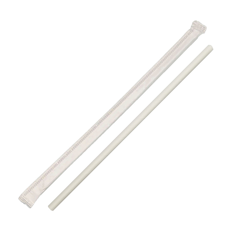 Bamboo Fiber Regular Straw (Wrapped)