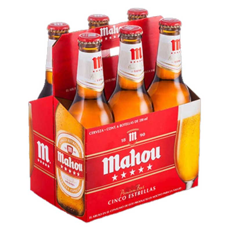 Mahou Cinco Estrellas 330ML 6-pack