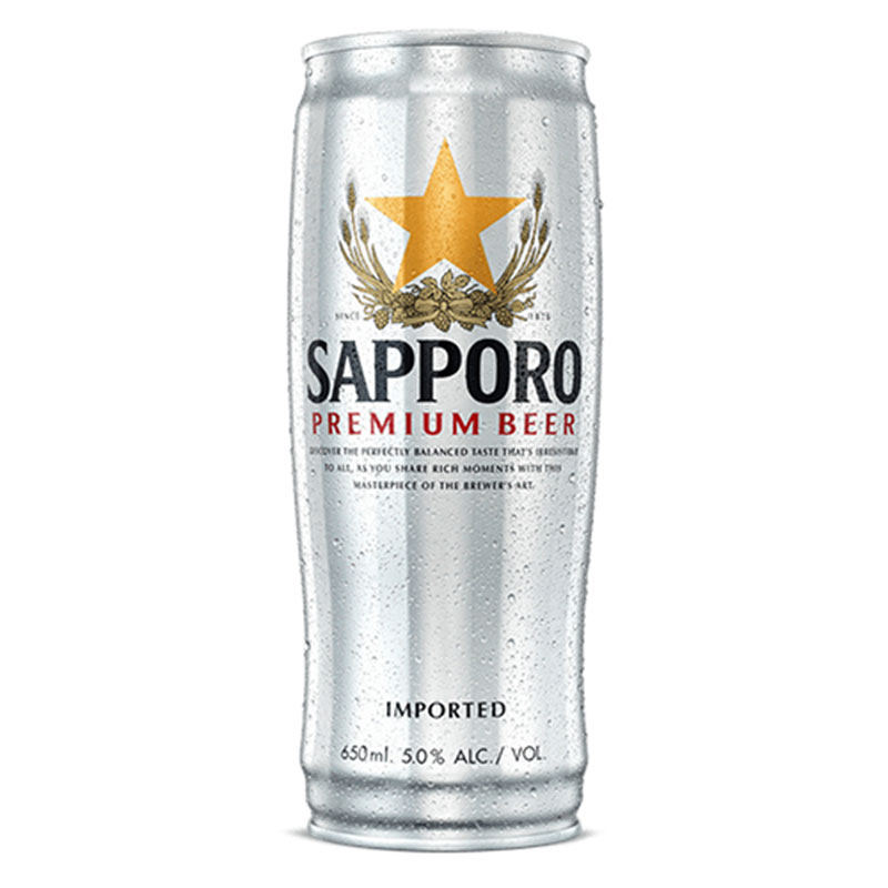 Sapporo Beer Can 650ML