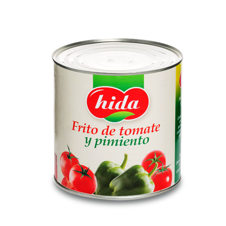 Hida – CANNED FRIED TOMATO AND PEPPER Frito De Tomate y Pimiento 3kg