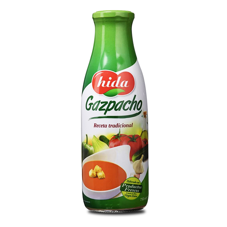 Hida – COLD TOMATO SOUP Gazpacho 750ml All Natural Organic