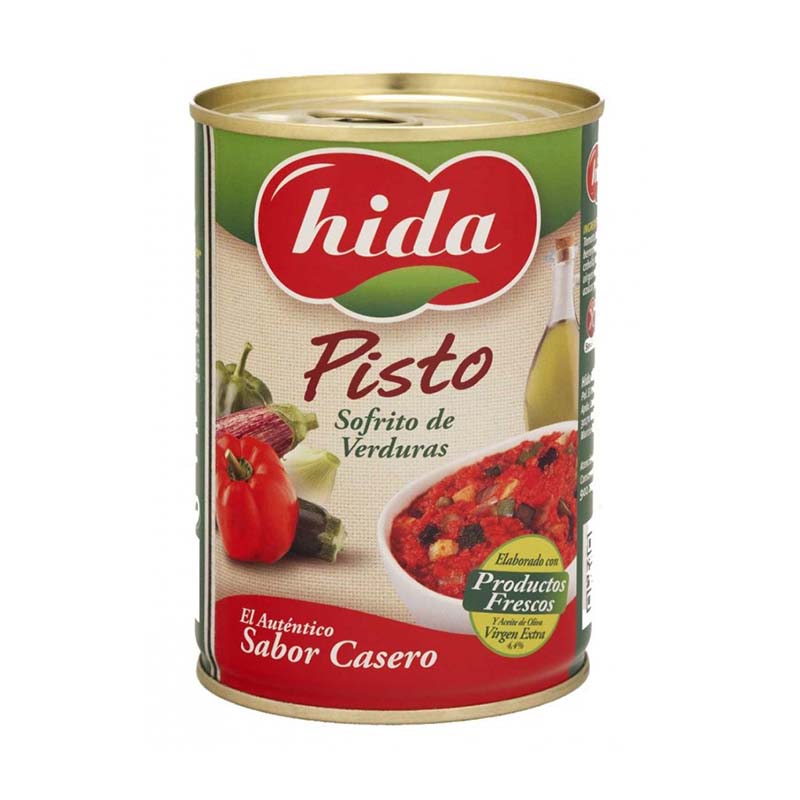 Hida – SAUTEED VEGETABLES IN TOMATO SAUCE Pisto 400g